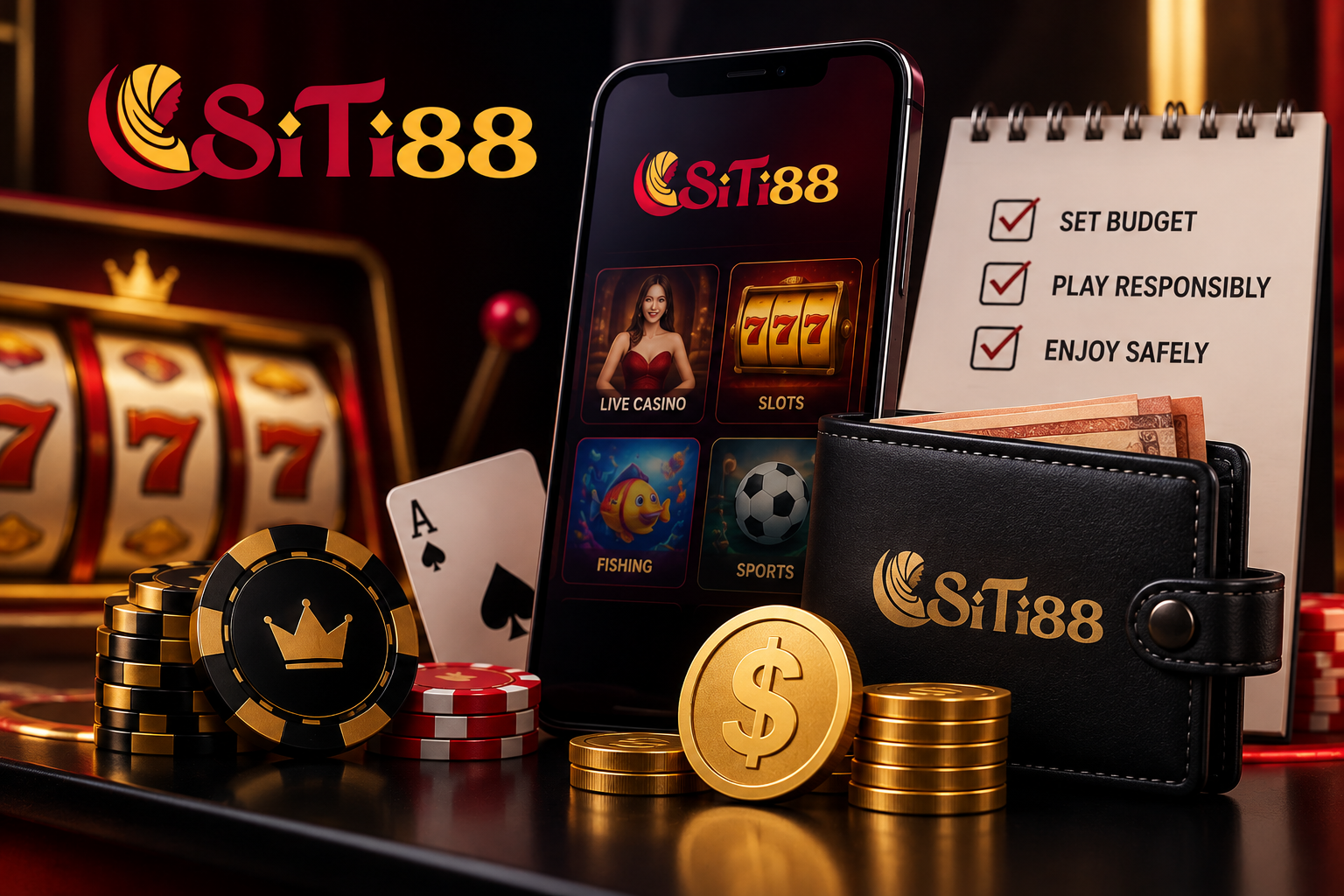 Siti88 - Manage Your Siti88 Ewallet Spending Responsibly - siti88a
