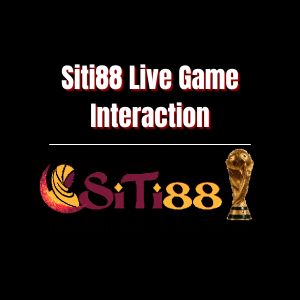 Siti88 Live Game Interaction: Dealers & Players - Logo - siti88a