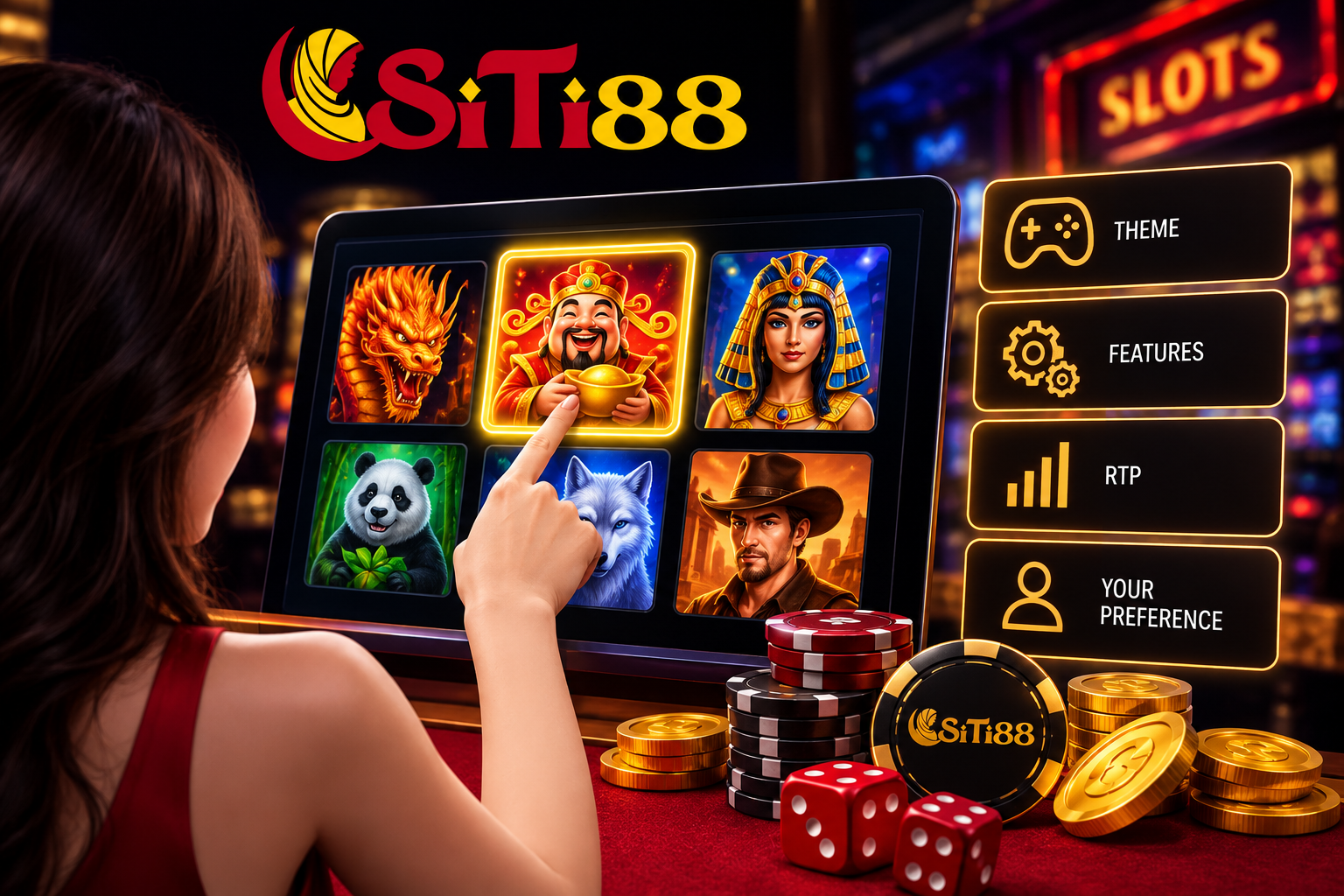Siti88 - How to Choose Interactive Slots at Siti88 - siti88a